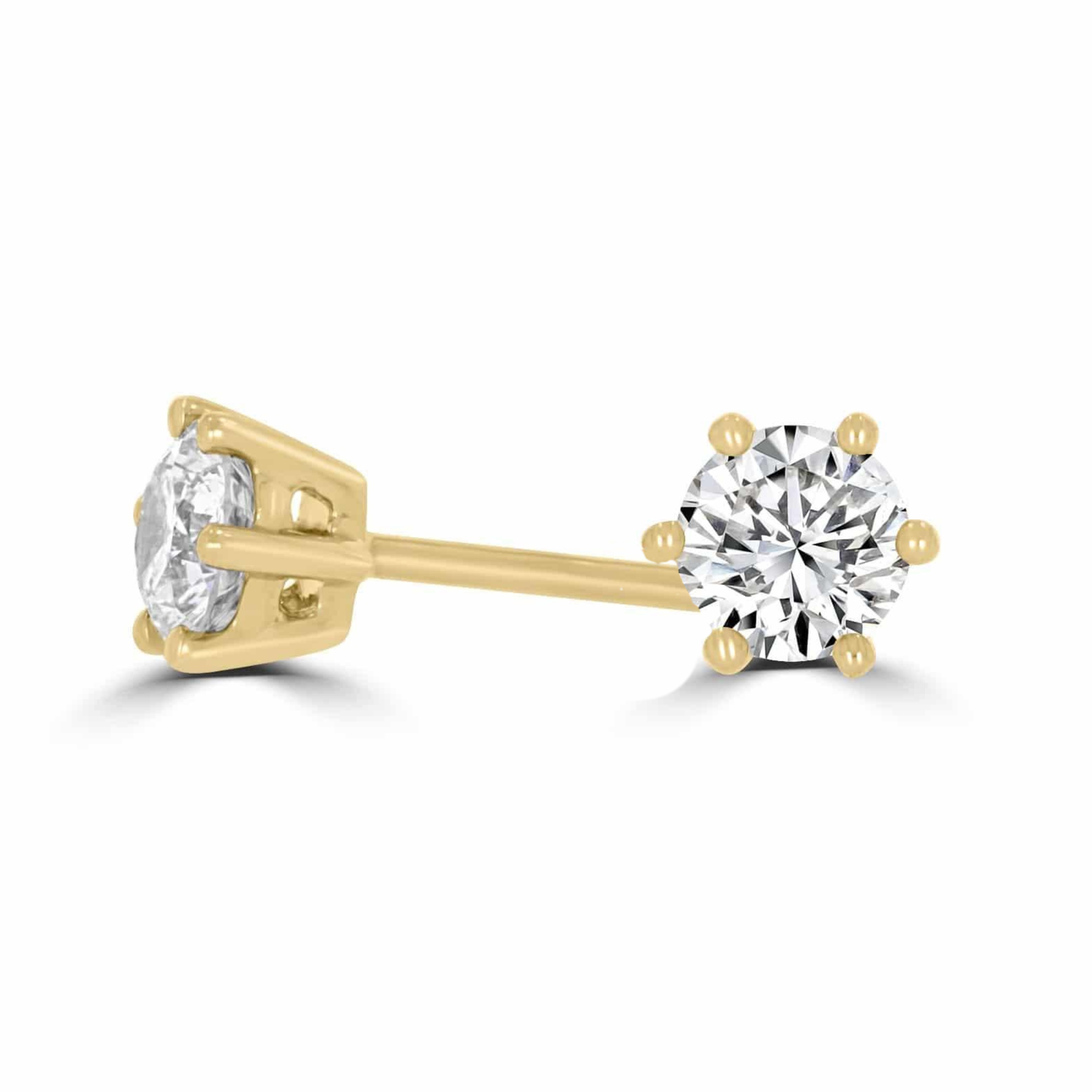 Timeless Diamond 0.50 tcw 6 Claw Earrings