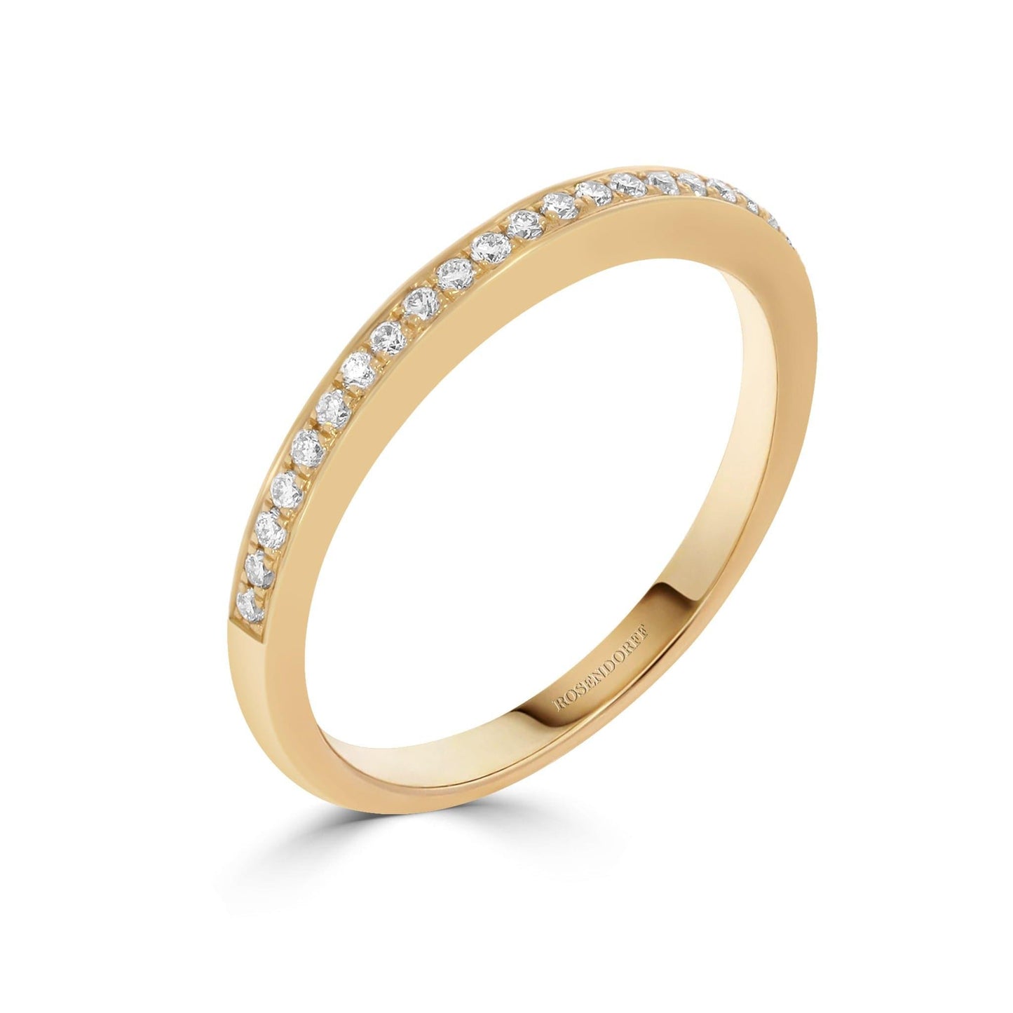 Pave Set Diamond Band