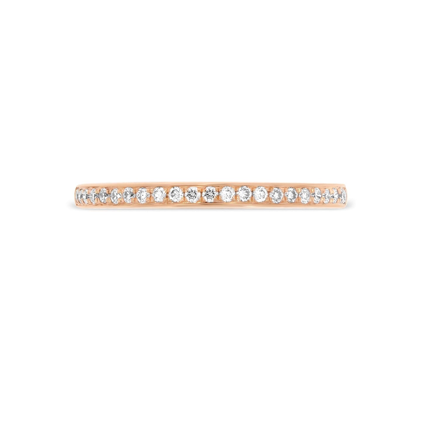 Pave Set Diamond Band