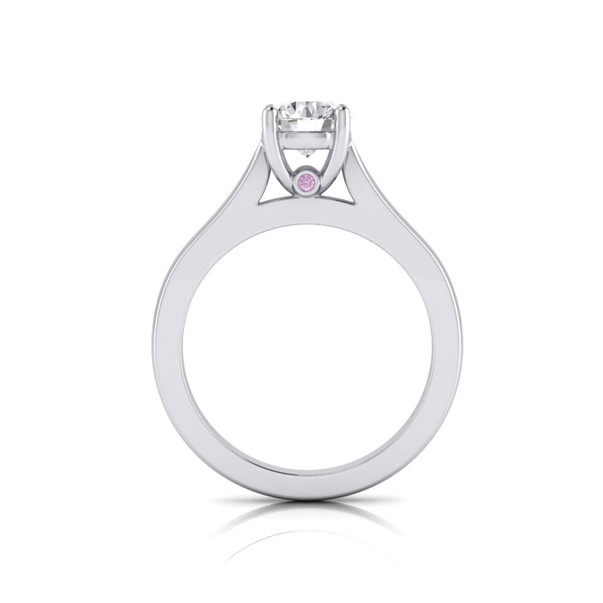 Madeline Solitaire Diamond 4 Claw Ring