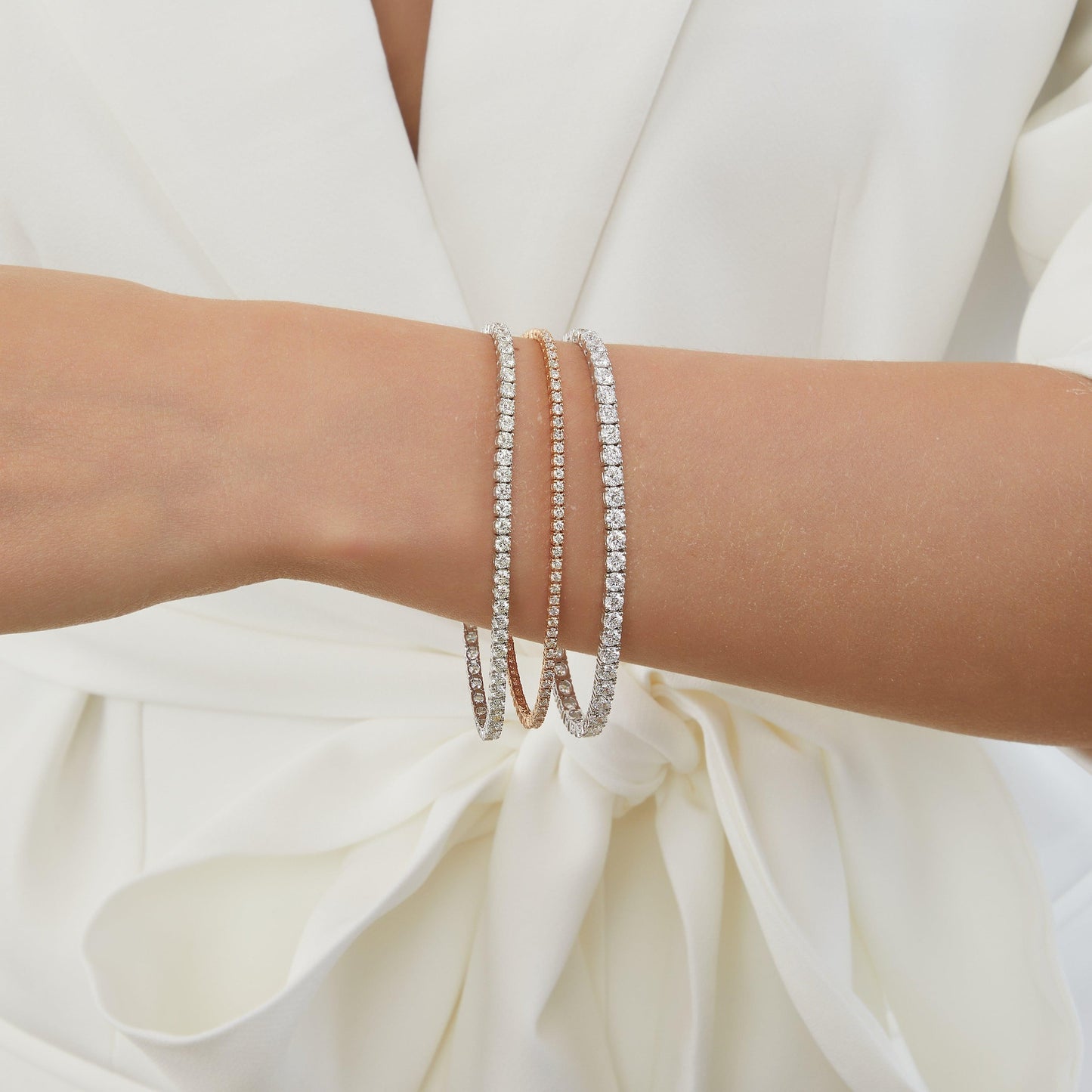 2ct Diamond Tennis Bracelet (New)