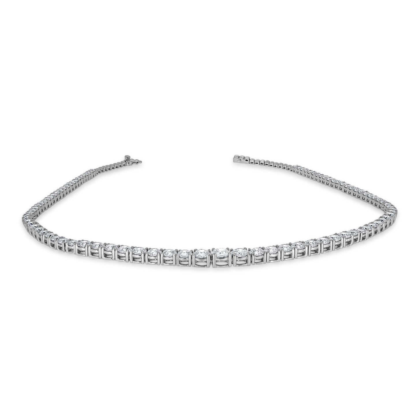 20.65ct Diamond Tennis Necklace