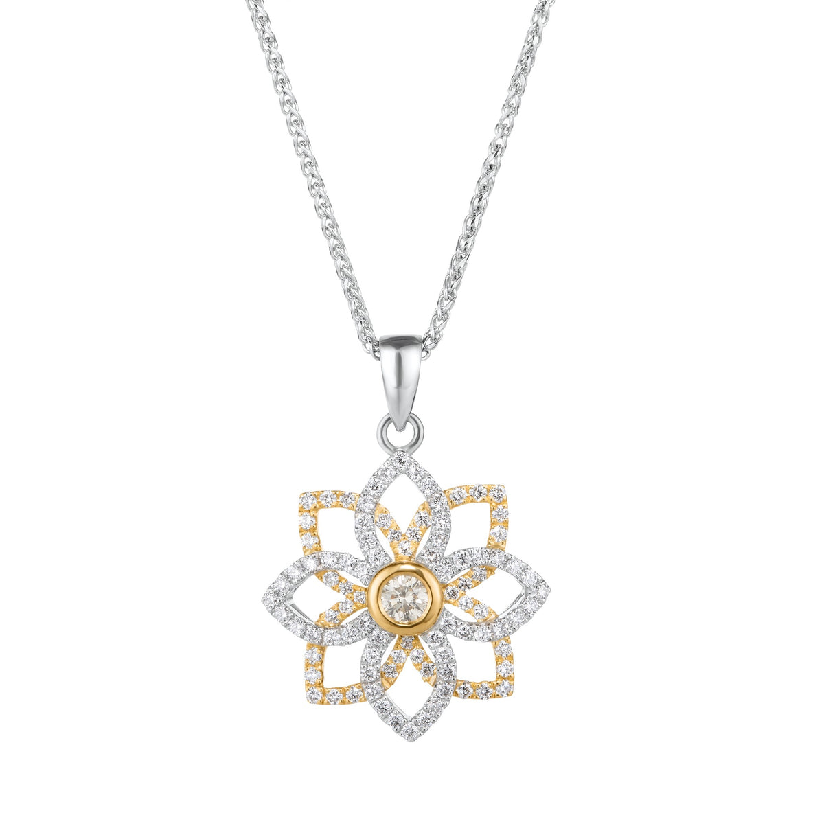 Blossom Diamond Pendant