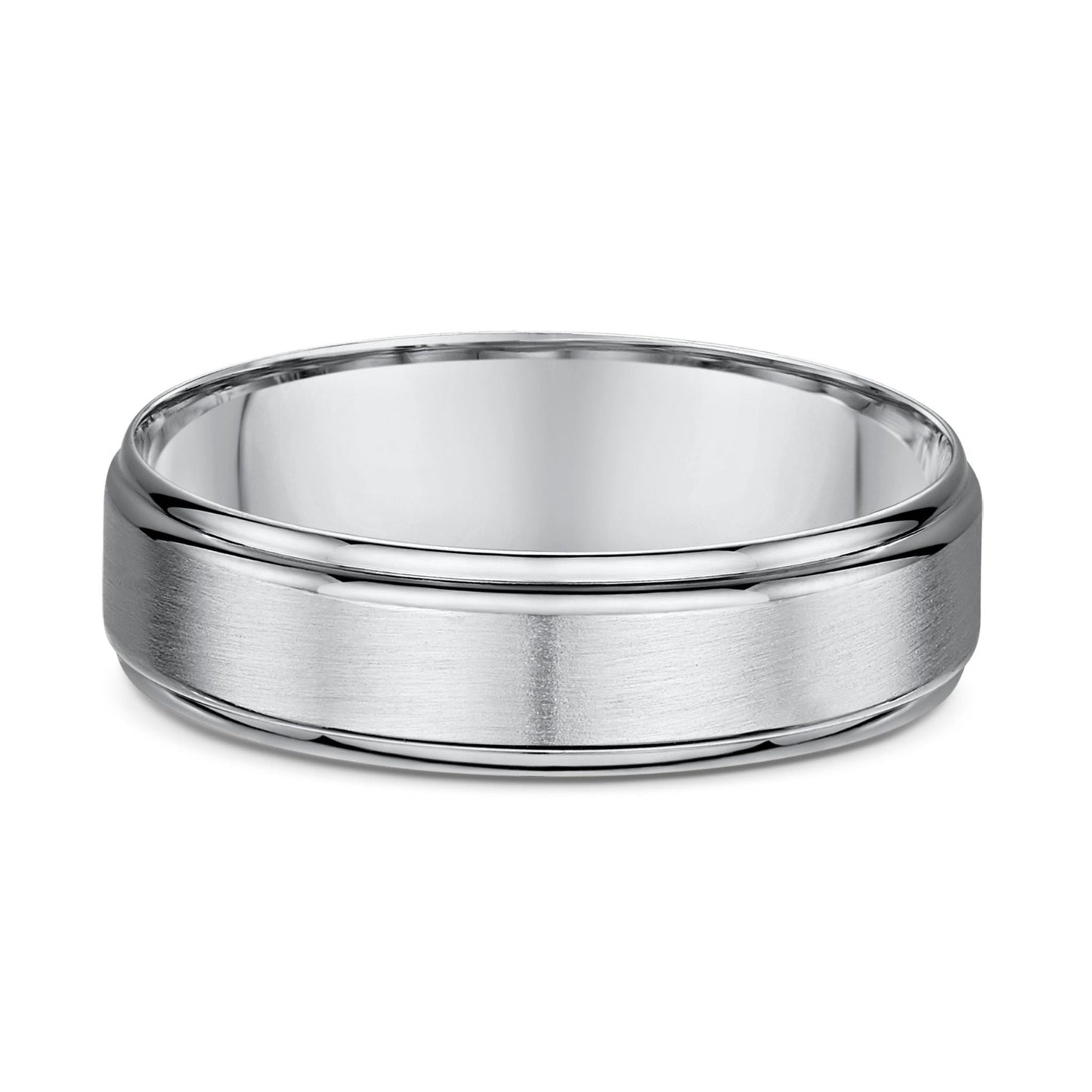 Satin Finish Wedding Band