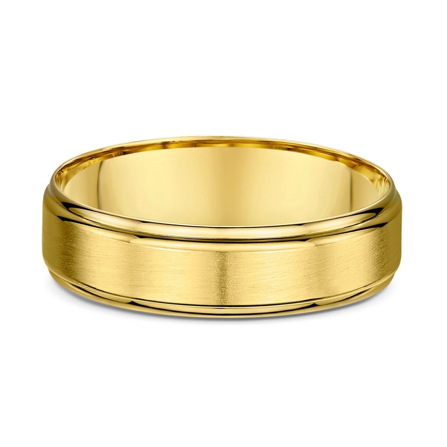 Satin Finish Wedding Band
