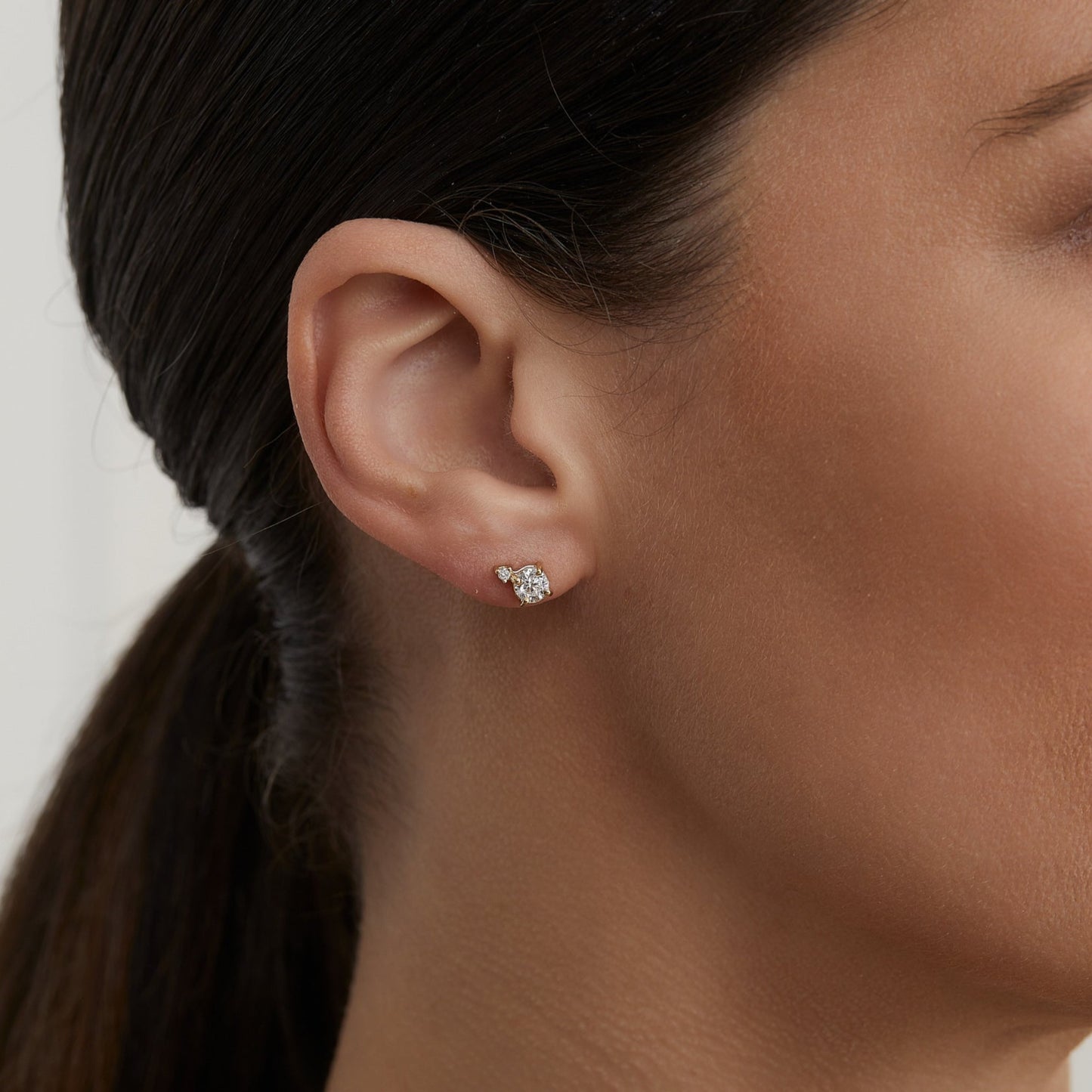 Timeless Duo Diamond Earrings