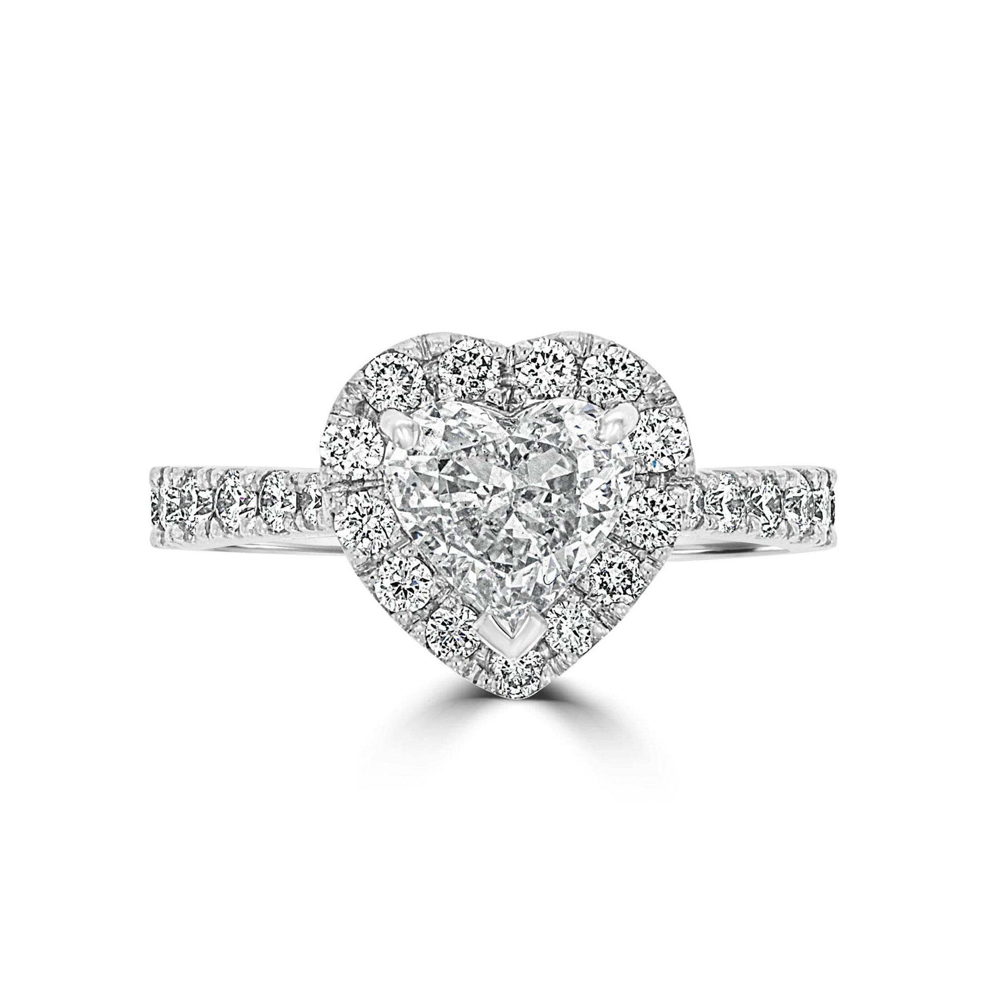 Bella Heart Halo Ring