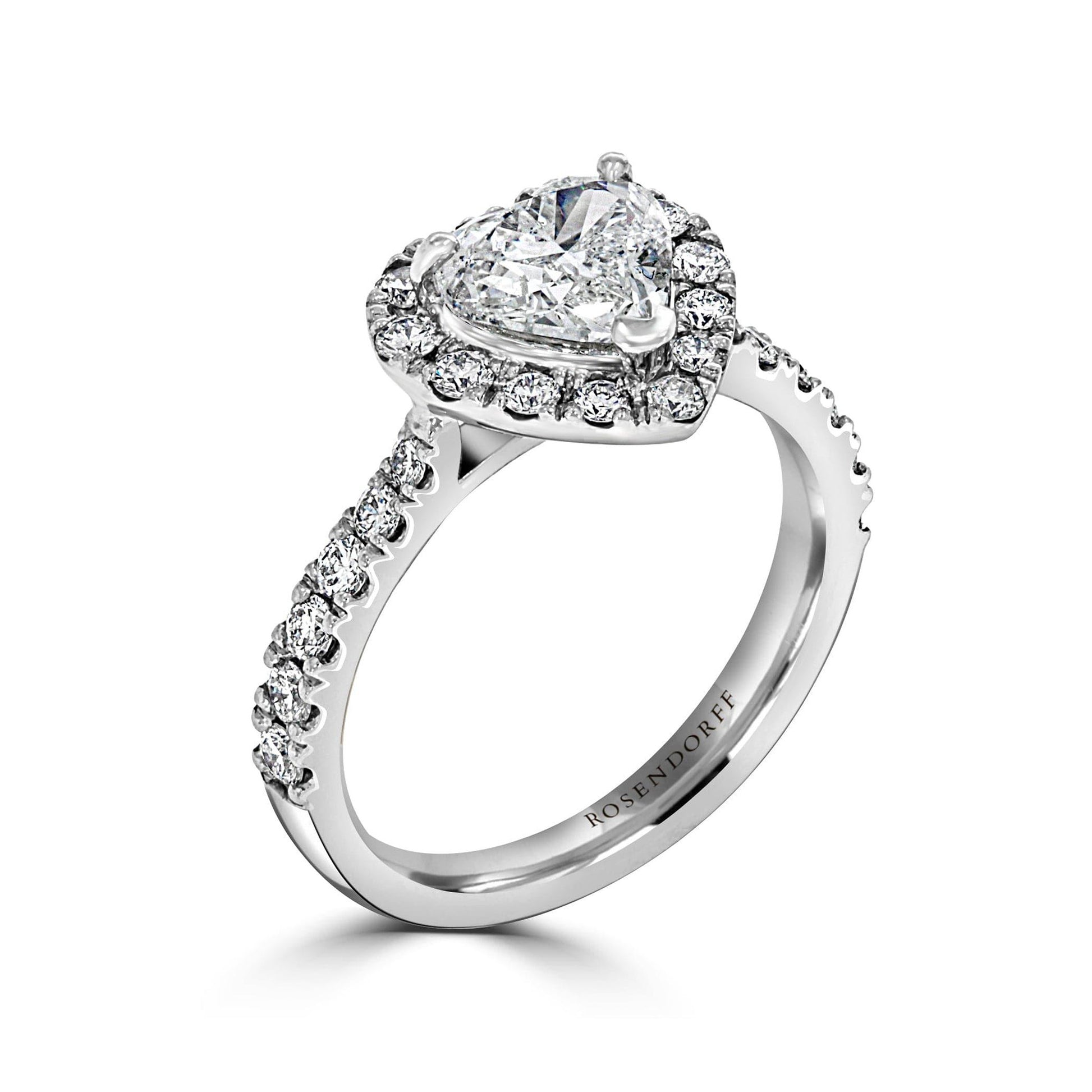 Bella Heart Halo Ring