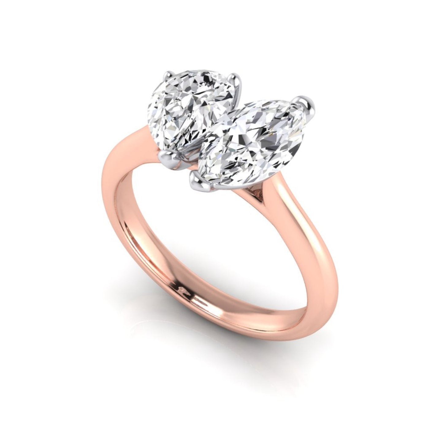Charlie Toi Et Moi Diamond Ring