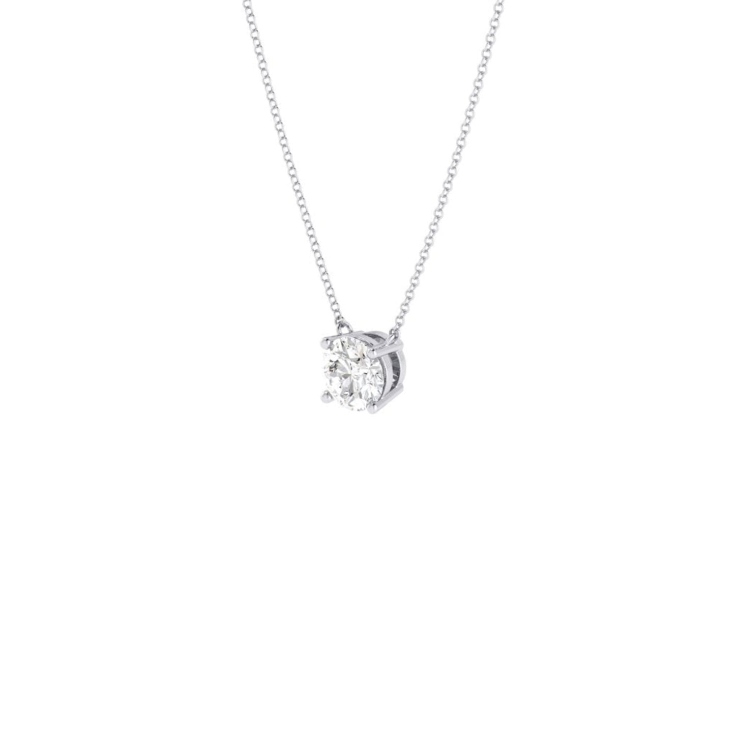 0.30ct Diamond 4 Claw Pendant