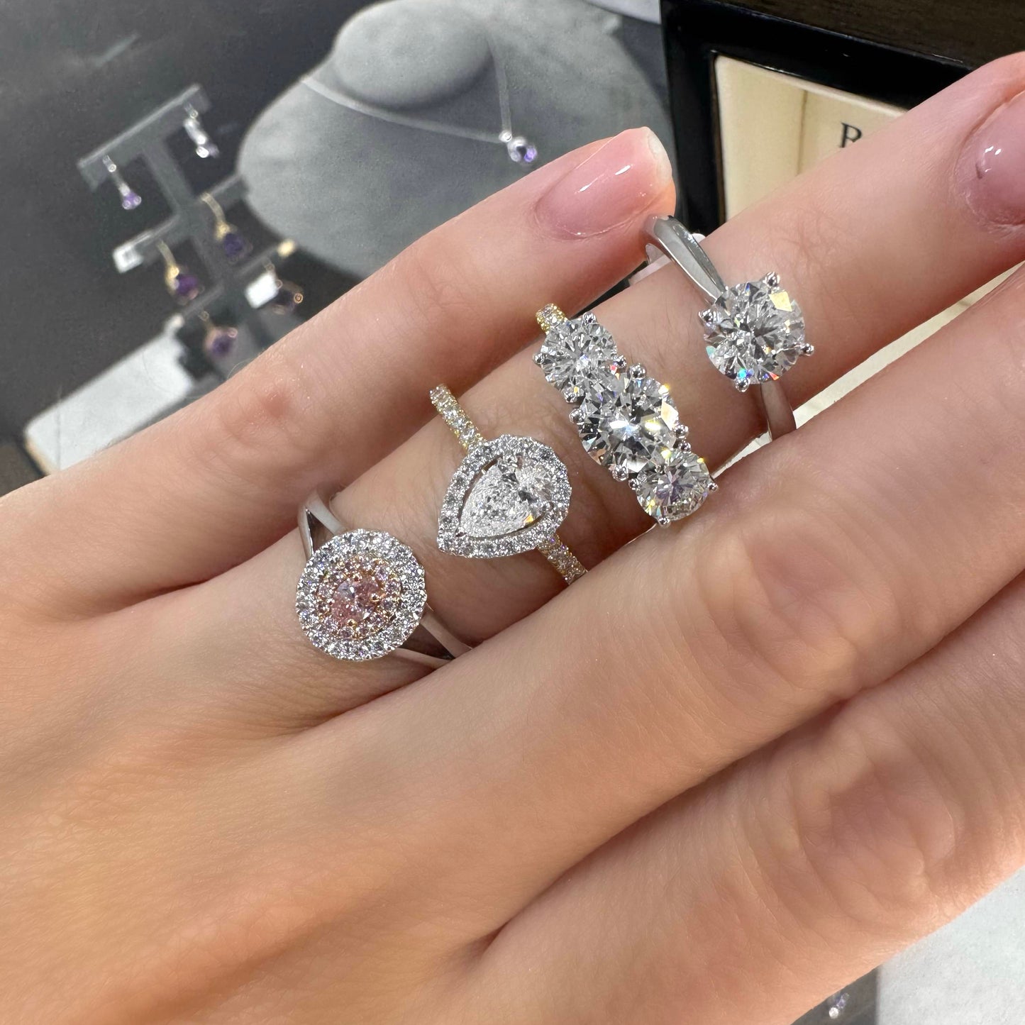 Tina Round Brilliant Ring