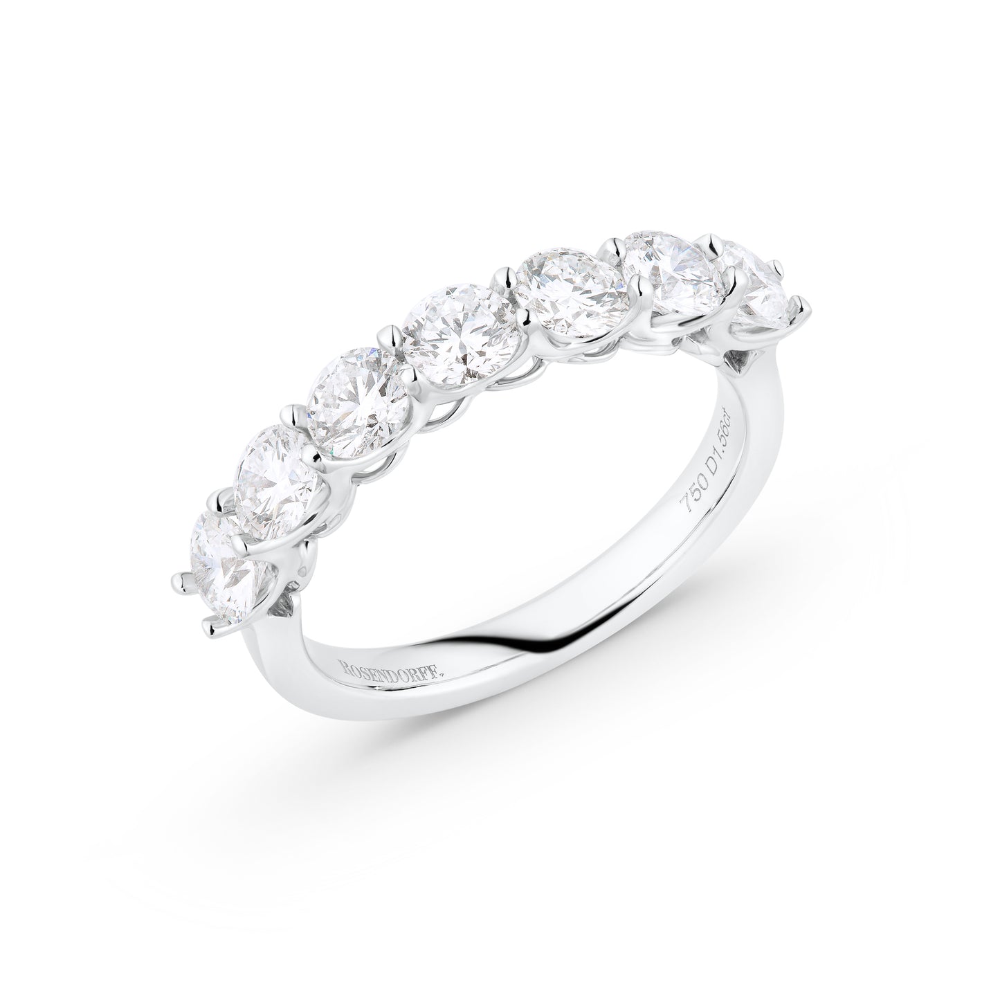 7-stone Scallop Diamond Band