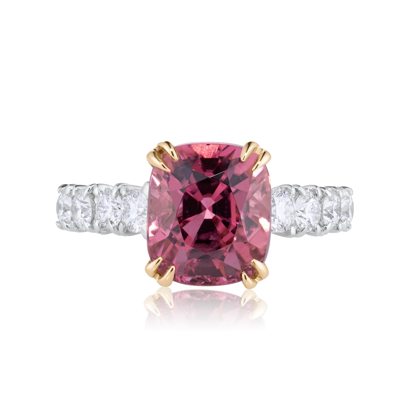 Pink Tourmaline Cushion-Cut