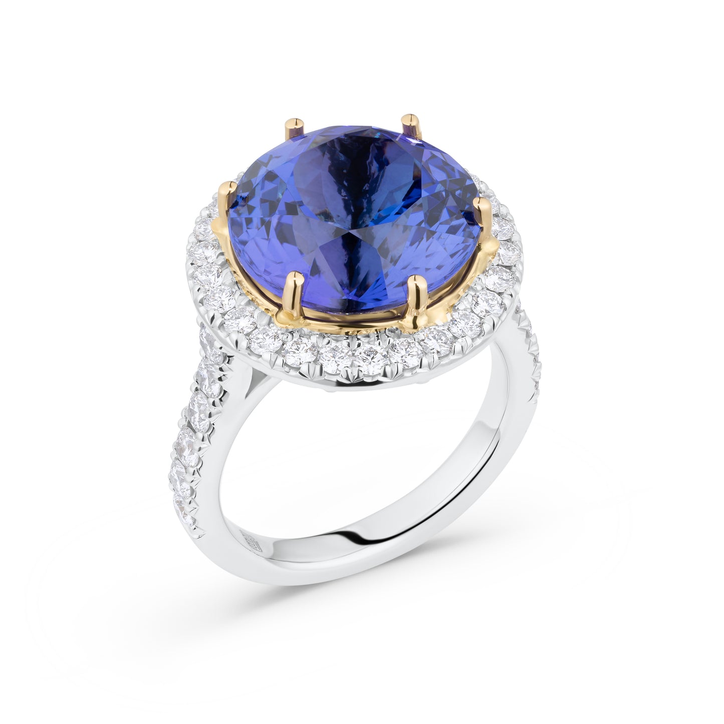 Tanzanite Round Cocktail Ring