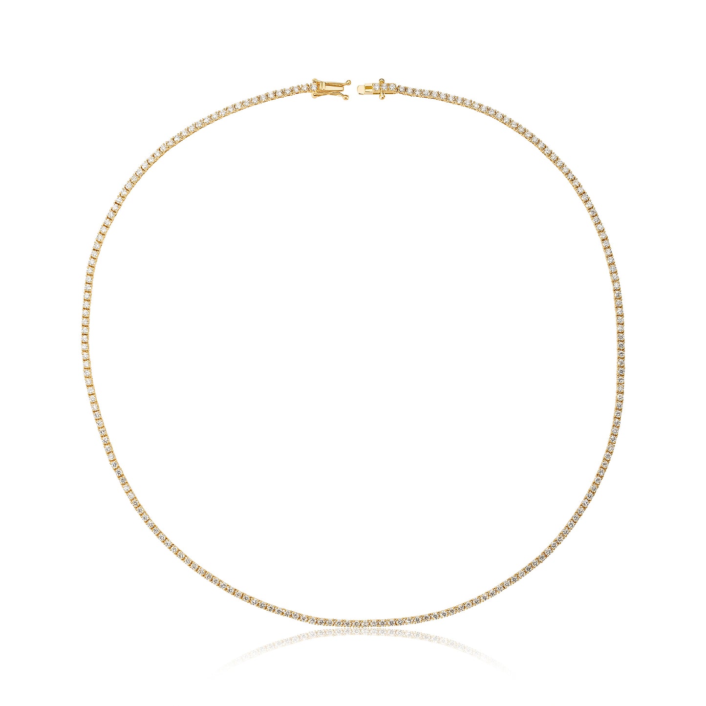 5.30ct Diamond Tennis Necklace