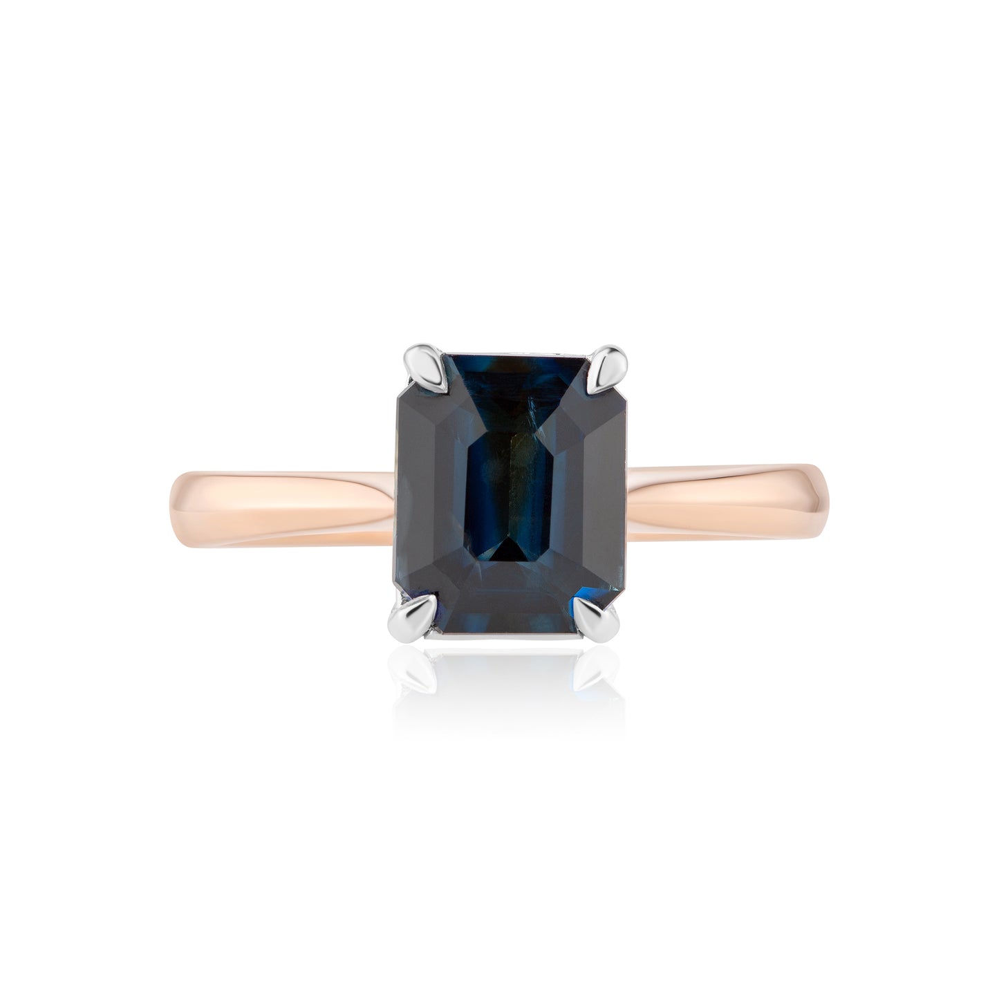 Emerald Blue 2.05ct Sapphire Ring
