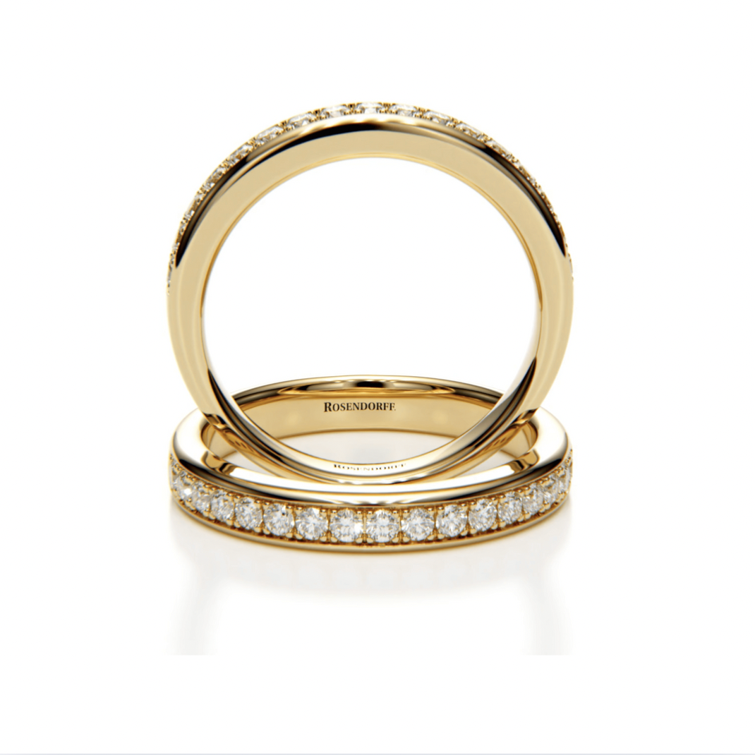 Pave 0.30ct Diamond Band