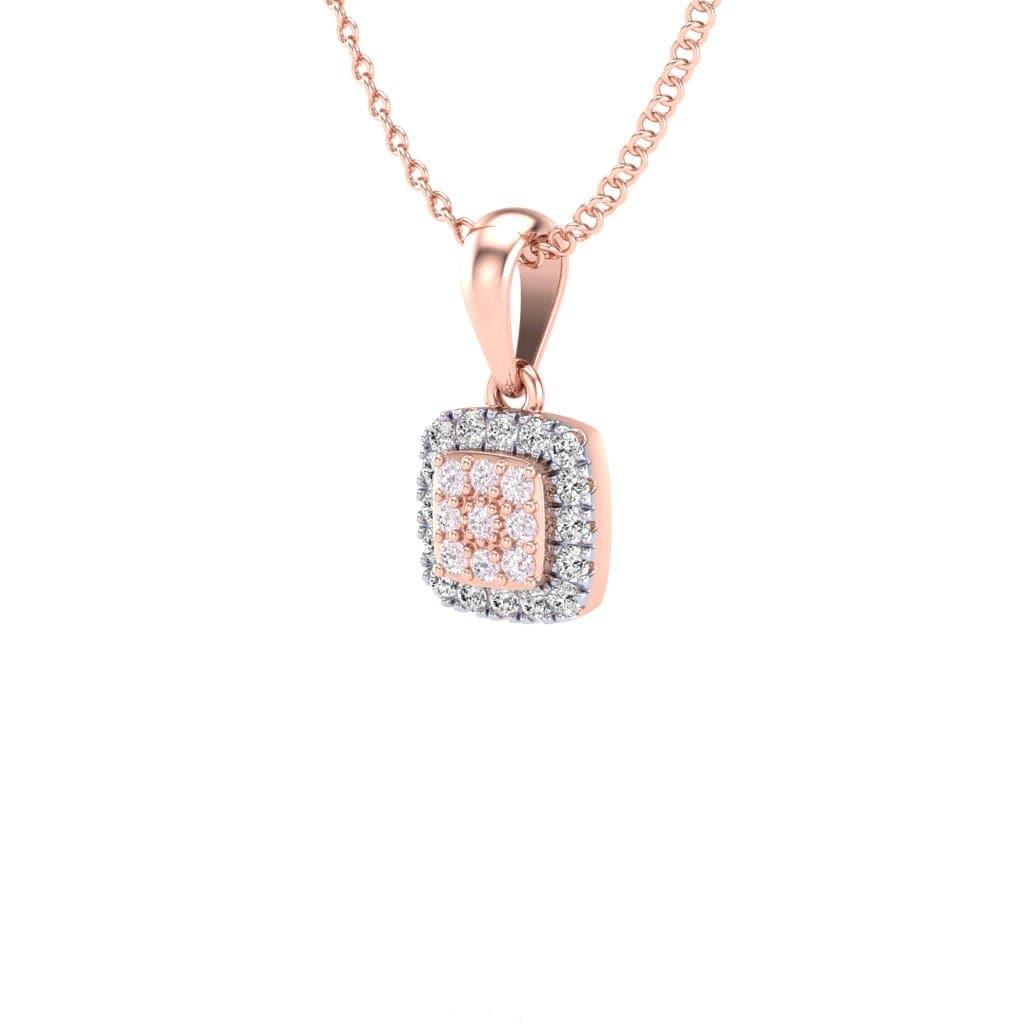 Eminence Pinks Square Pendant