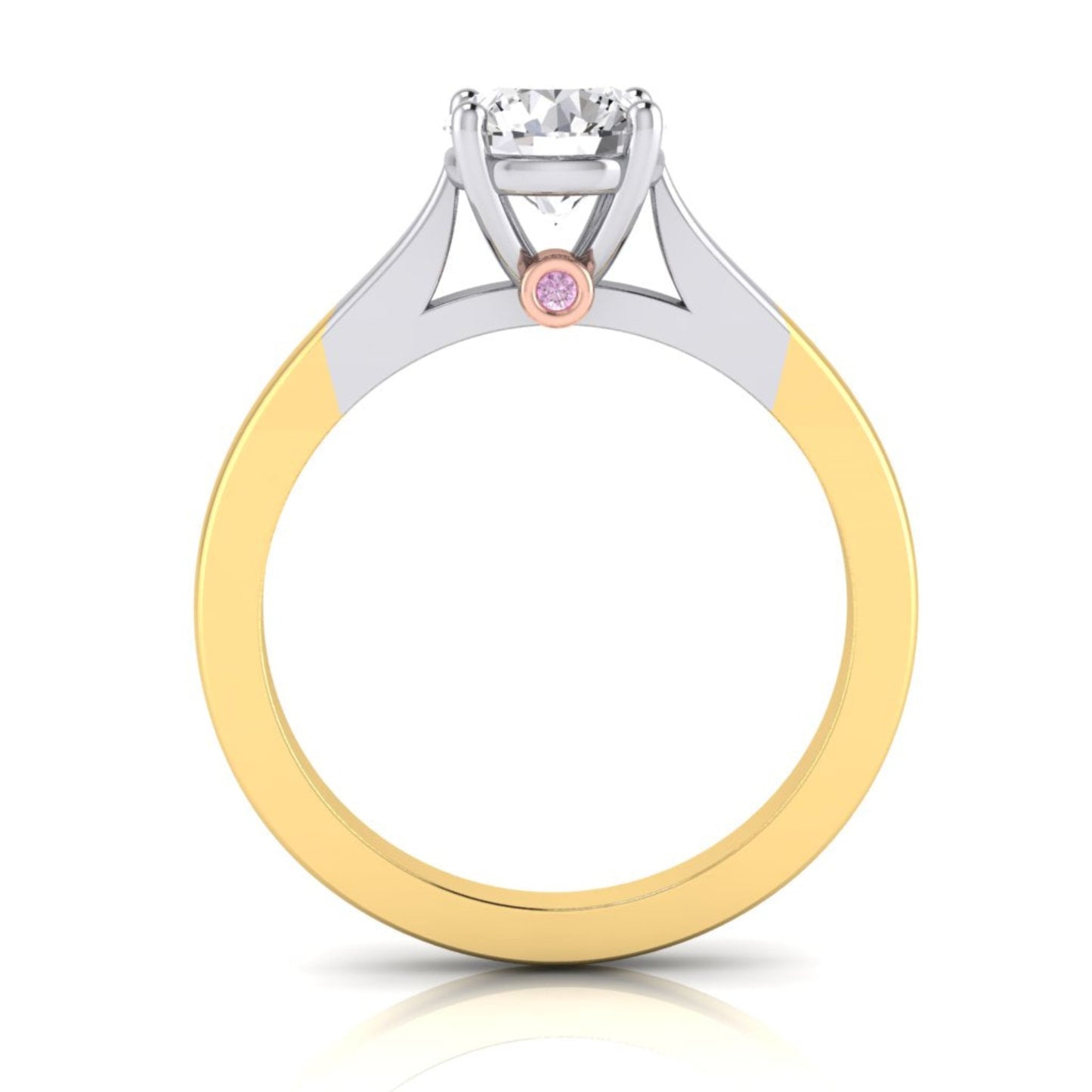 Madeline Solitaire Diamond 4 Claw Ring