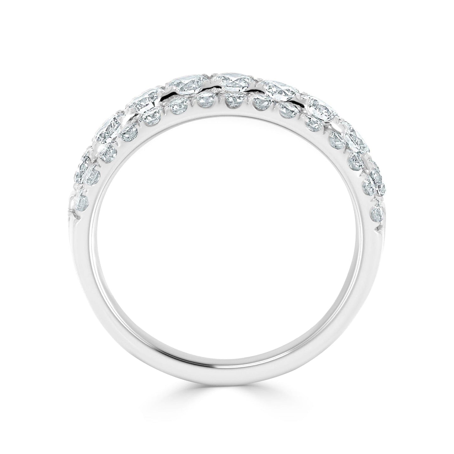 Scalloped Diamond Dress Ring - Rosendorff Diamond Jewellers