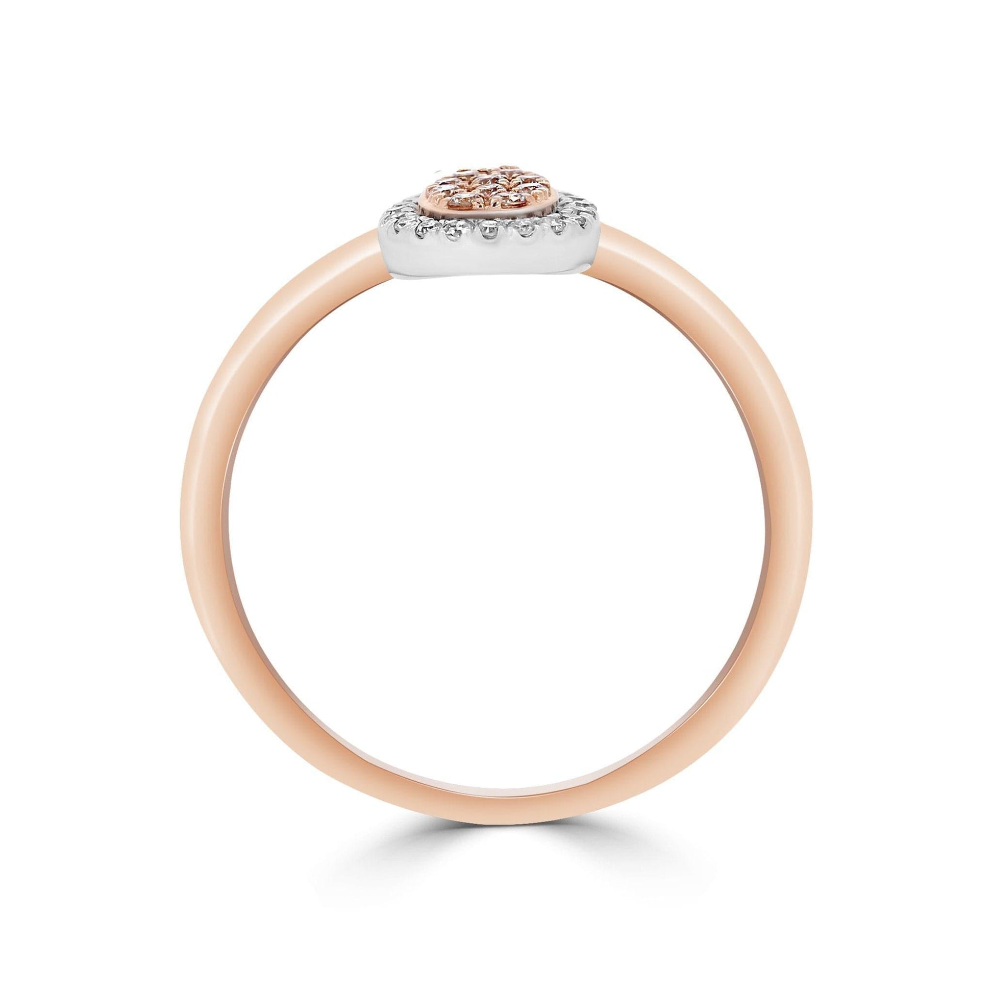 Eminence Pinks Diamond Pear Ring - Rosendorff Diamond Jewellers