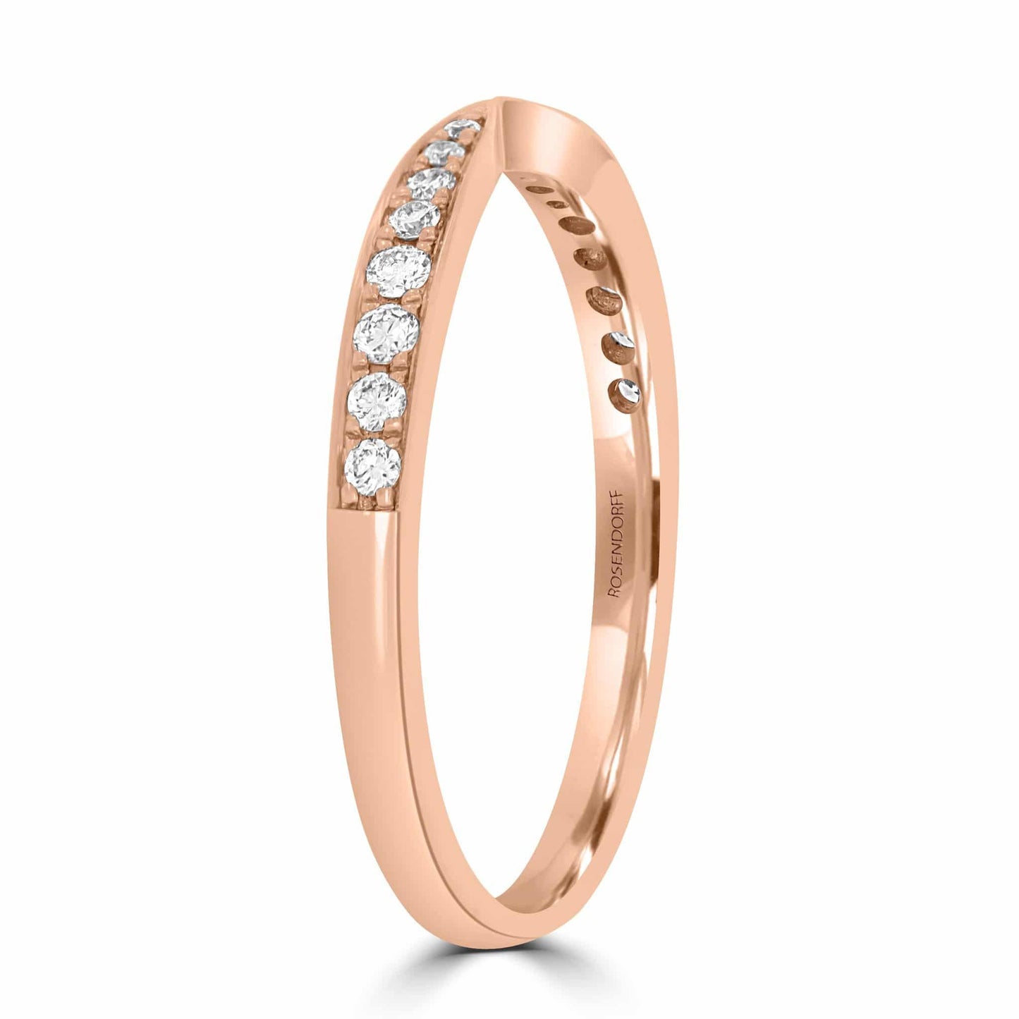 Bow-Tie Pave Set Band