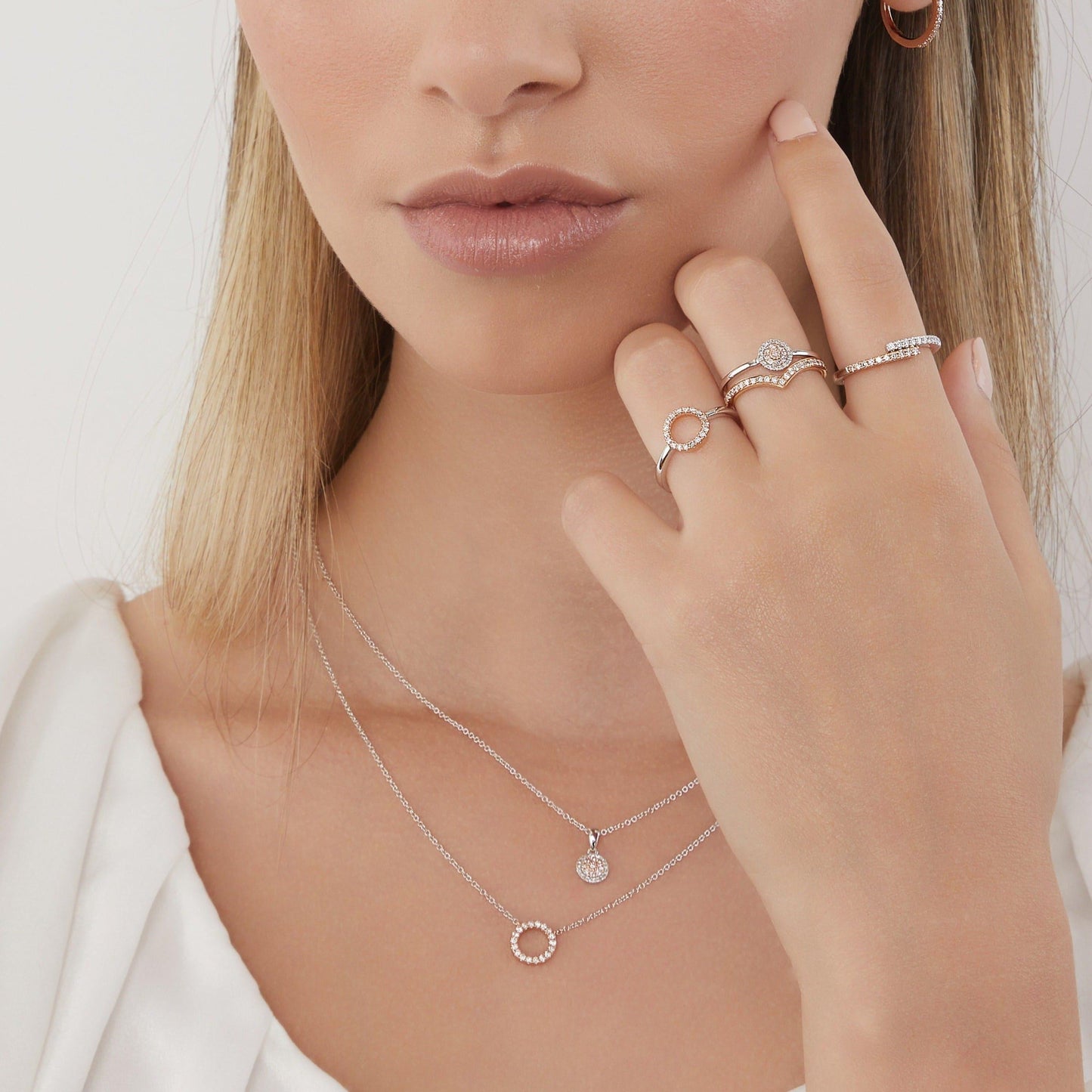 Eminence Pinks Circle of Life Pendant - Rosendorff Diamond Jewellers