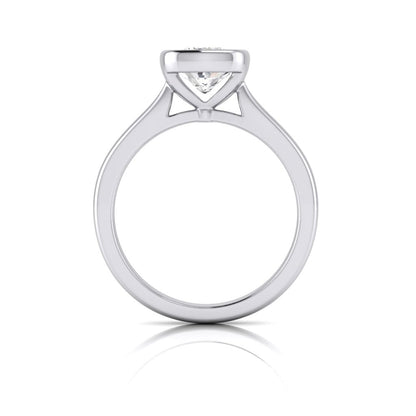 Kasia Cushion Diamond Solitaire Ring
