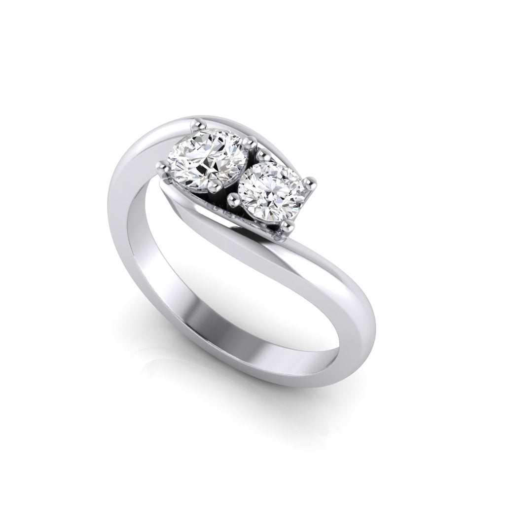 Lucy Double Round Ring