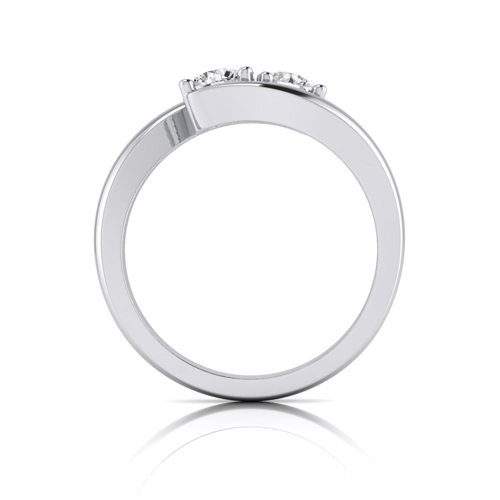 Lucy Double Round Ring