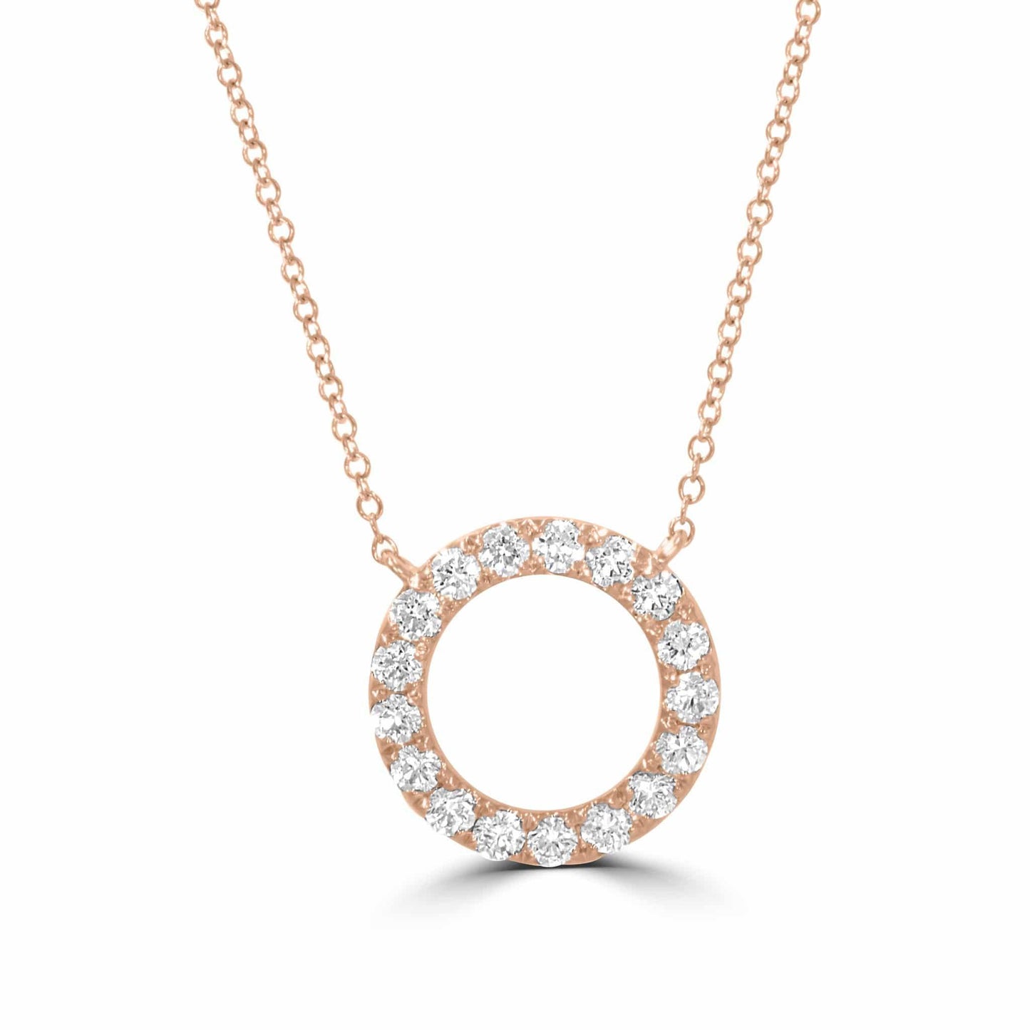 Circle of Life Large Diamond Pendant