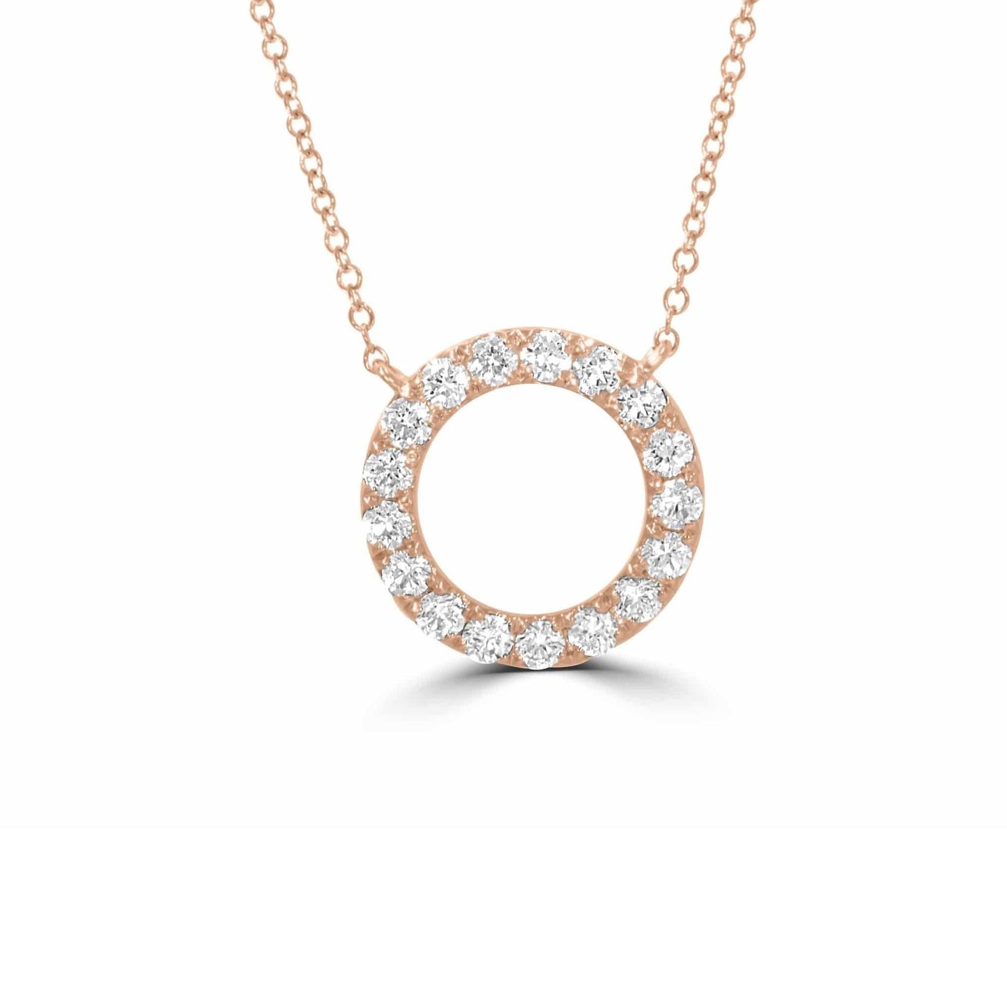 Circle of Life Large Diamond Pendant