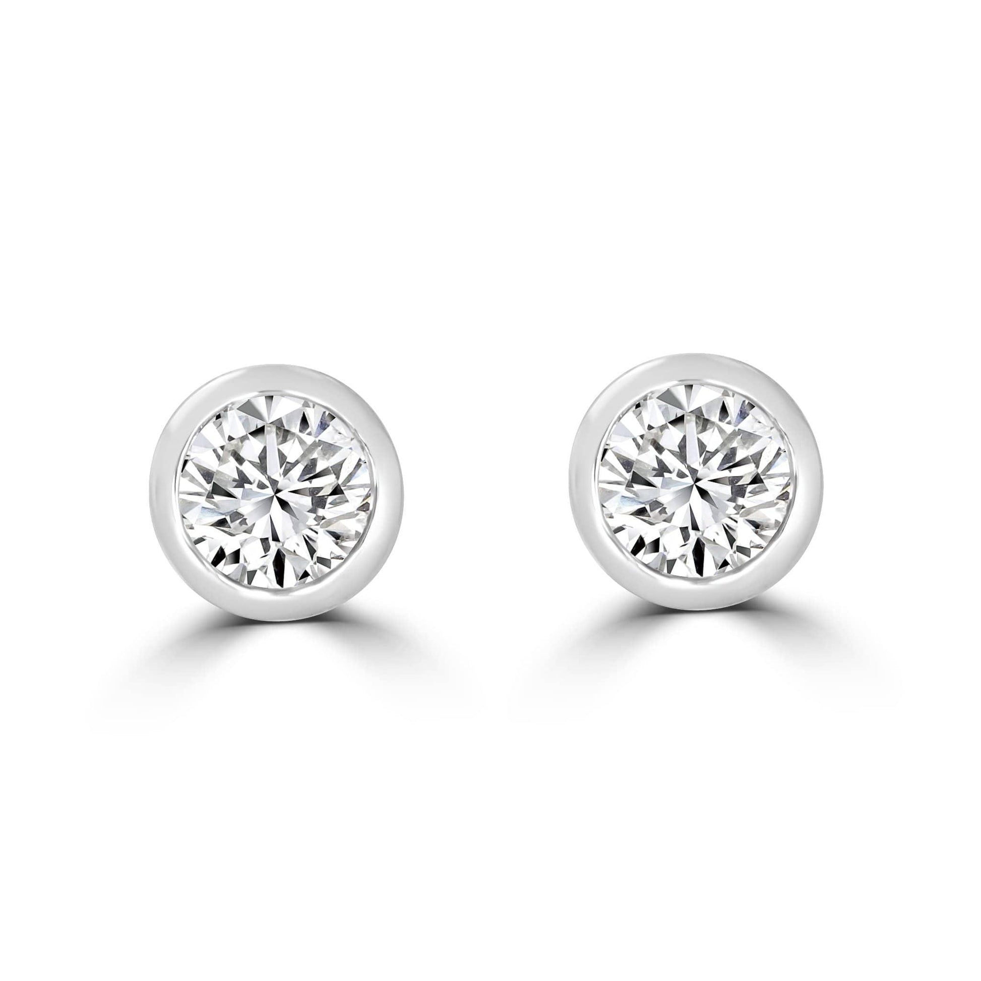 Diamond Stud Earrings 0.50tcw - Rosendorff Diamond Jewellers