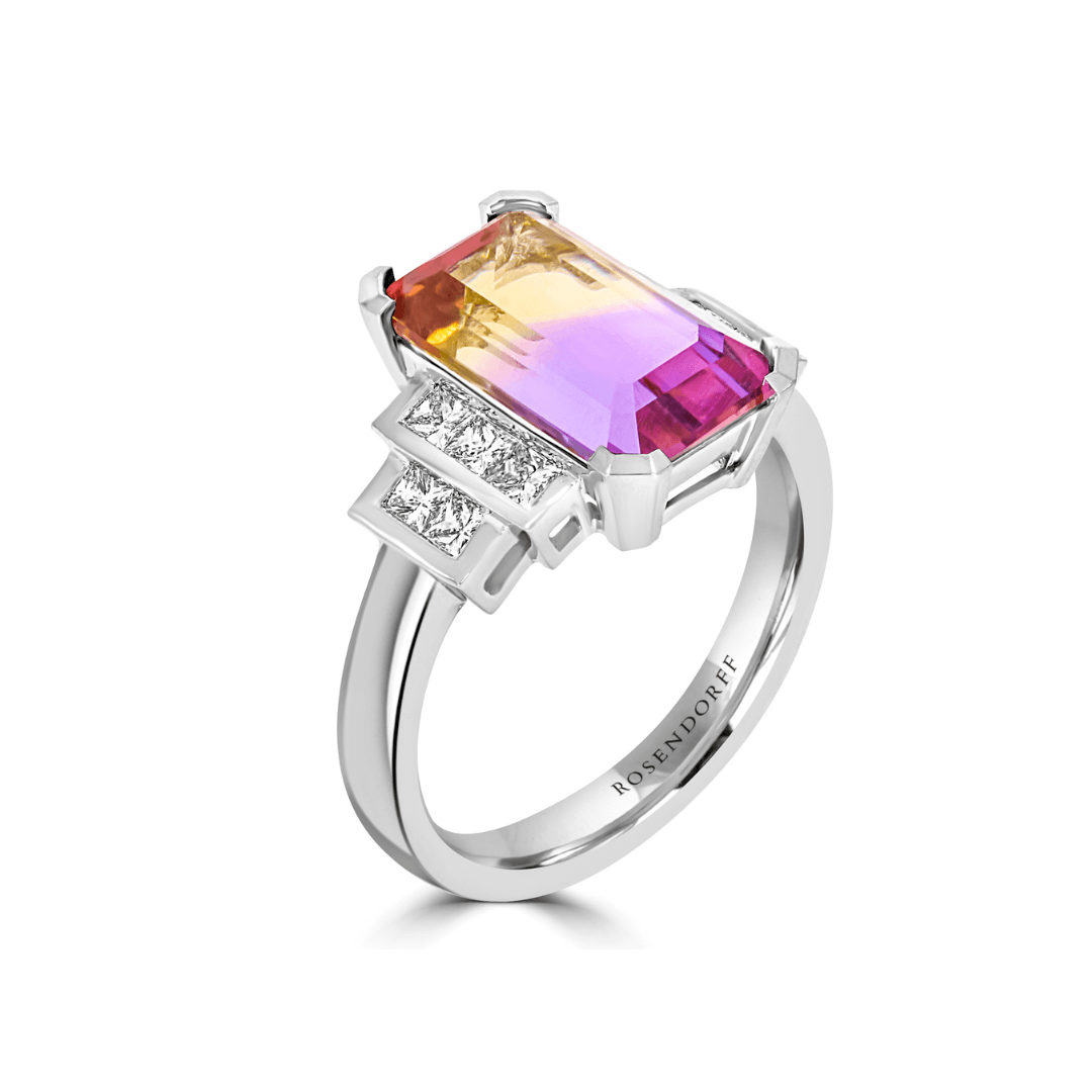 Ametrine and Diamond Ring - Rosendorff Diamond Jewellers