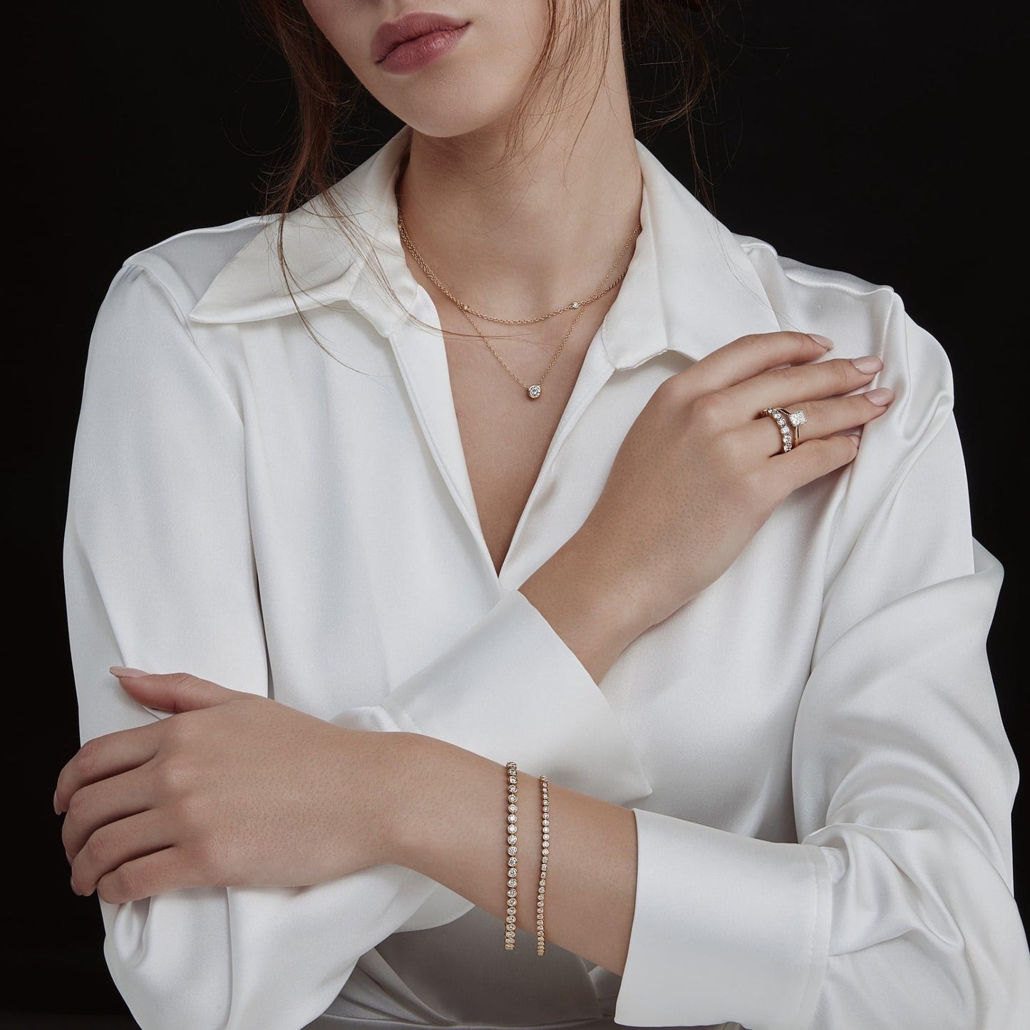 Diamond by the Yard - 18ct Yellow Gold - Rosendorff Diamond Jewellers