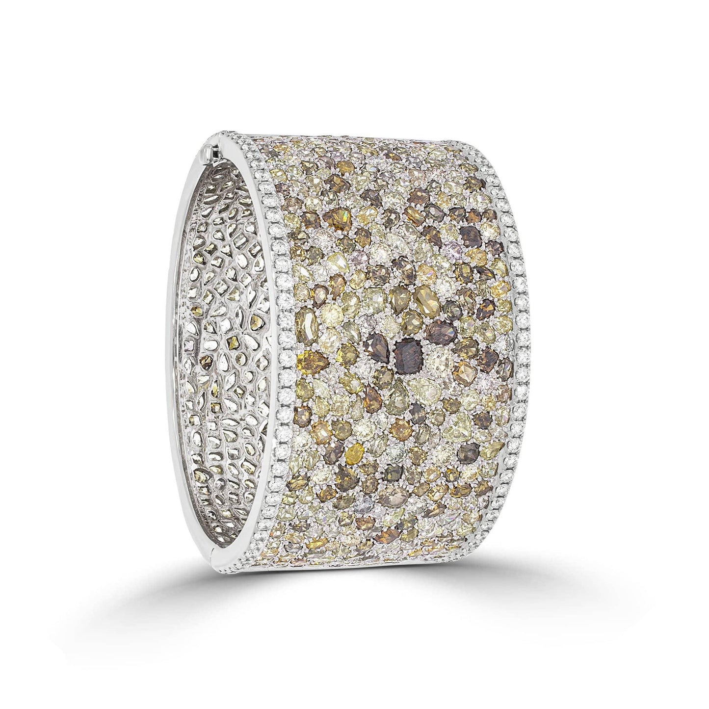 The Earth Colours Diamond Cuff - Rosendorff Diamond Jewellers