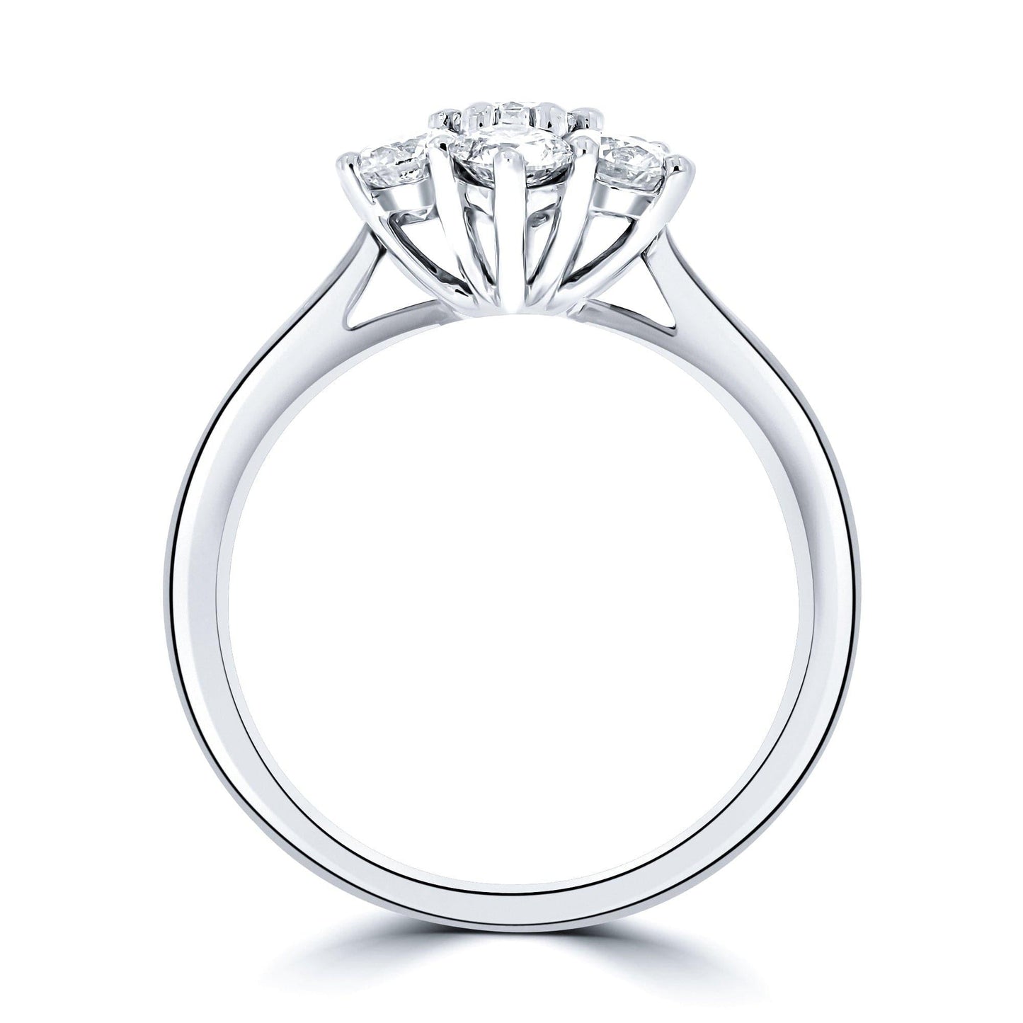 Flower of Diamonds Engagement Ring - Rosendorff Diamond Jewellers