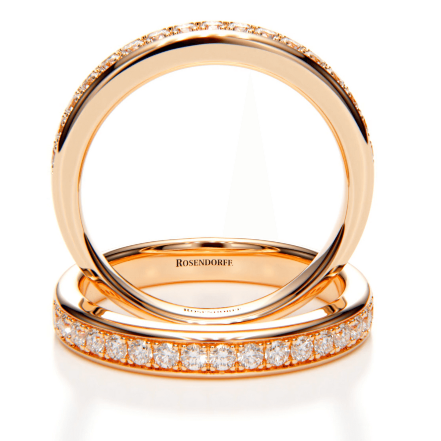 Core Pavé 17 Stone Diamond Bands