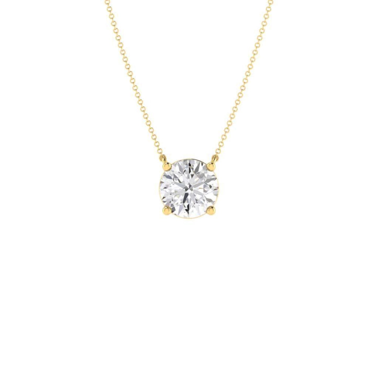 Timeless 0.30ct 4 Claw Pendant