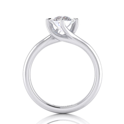Diana Brilliant Cut Diamond Solitaire 4 Claw Ring