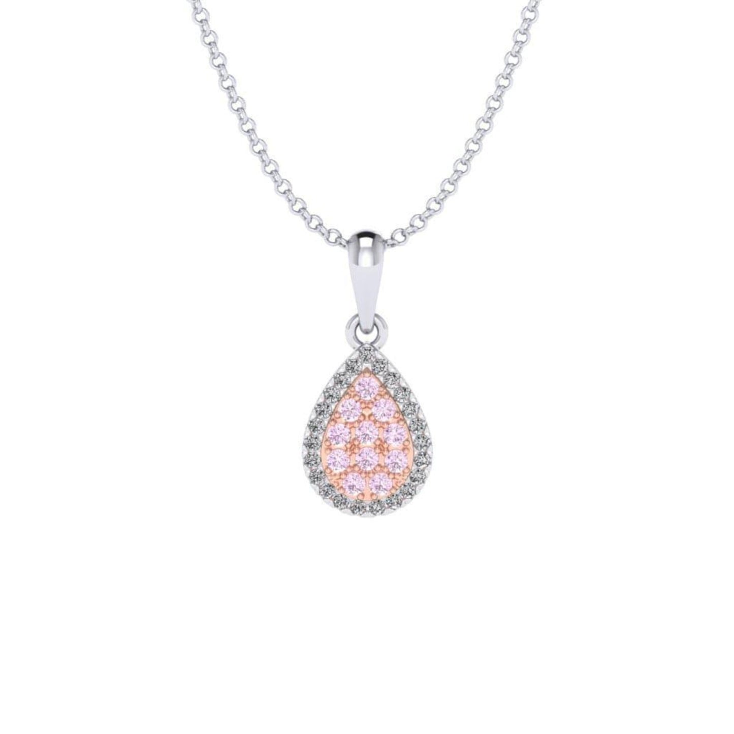 Eminence Pinks Pear Pendant