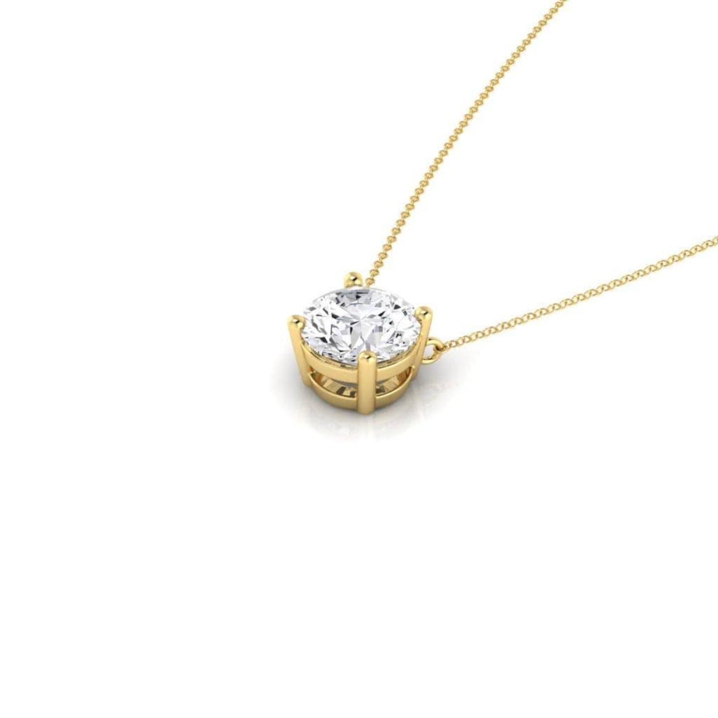 Timeless 0.30ct 4 Claw Pendant