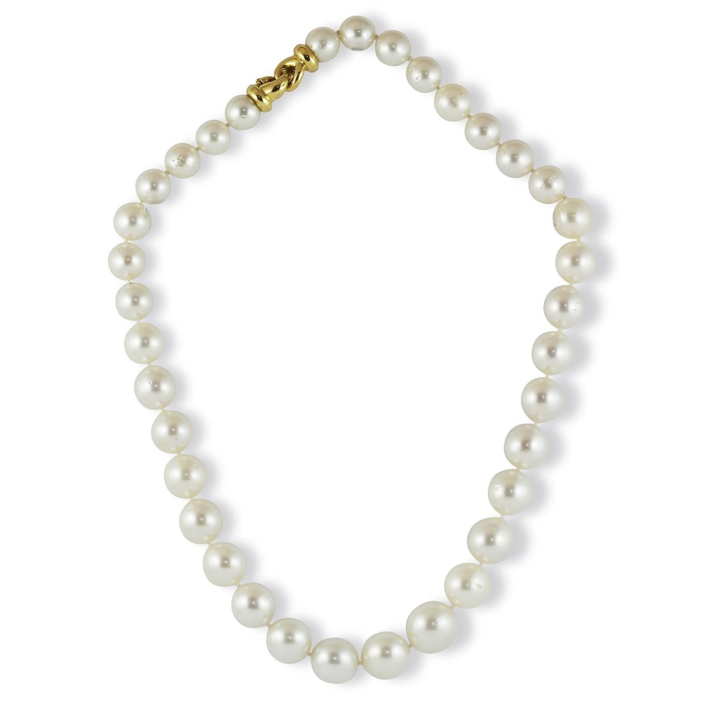 Graduated South Sea Pearl Necklace - Rosendorff Diamond Jewellers