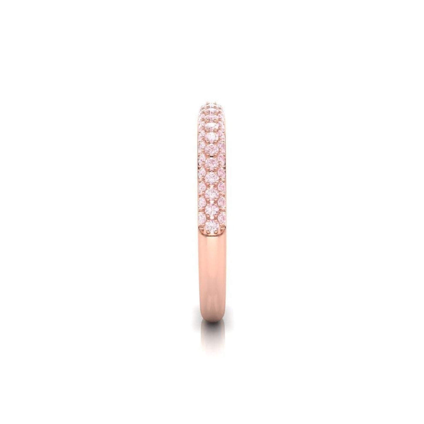 Eminence Pinks Micro Pave Ring - Rosendorff Diamond Jewellers