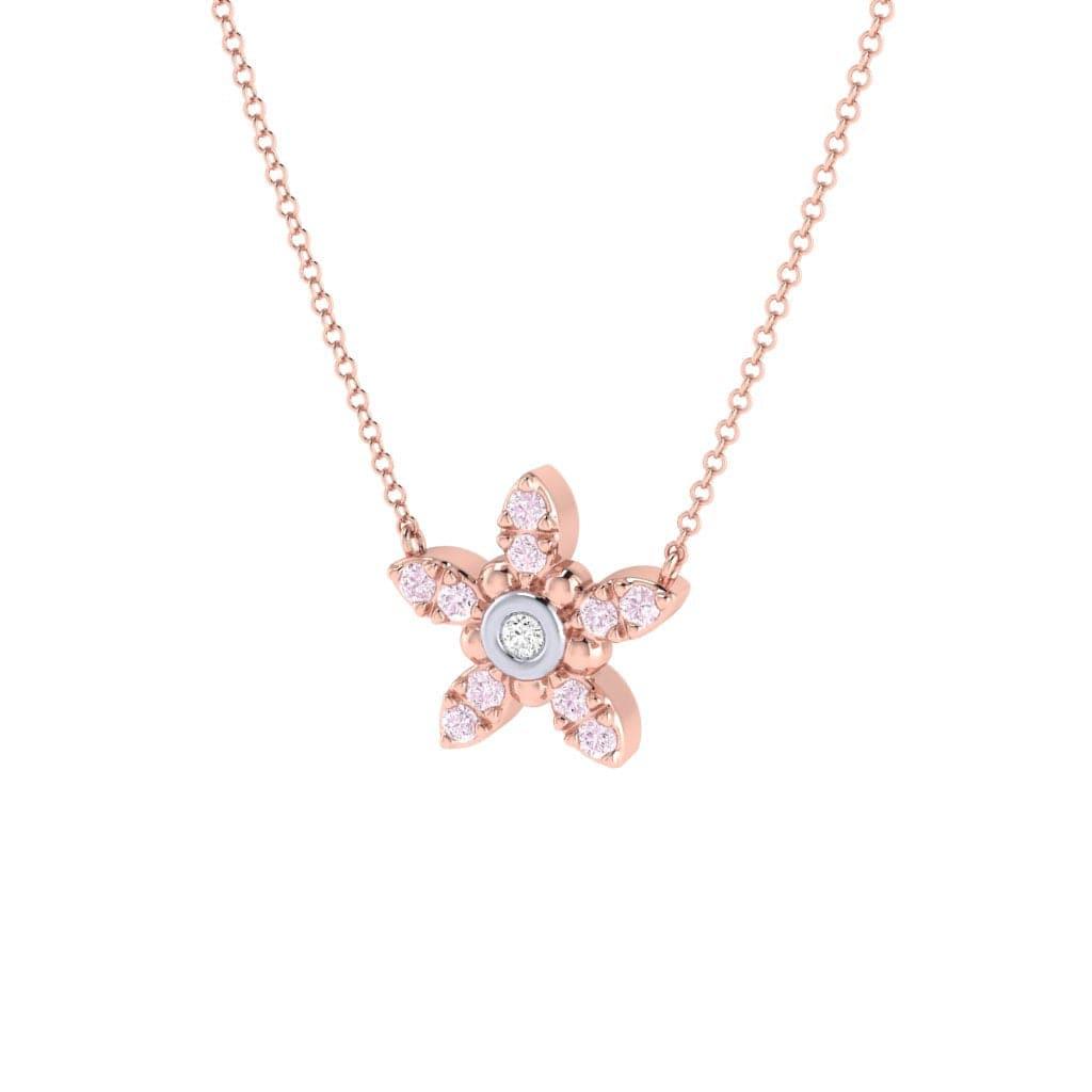 Eminence Pinks Diamond Star Pendant - Rosendorff Diamond Jewellers
