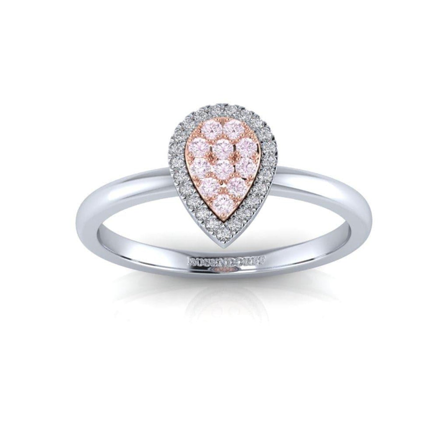 Eminence Pinks Pear Ring