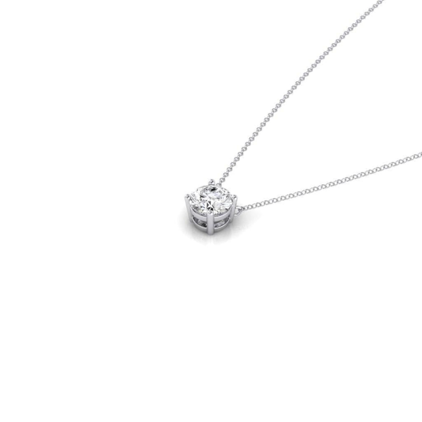 Timeless Diamond Solitaire 0.30ct | 18ct White Gold Four Claw - Rosendorff Diamond Jewellers