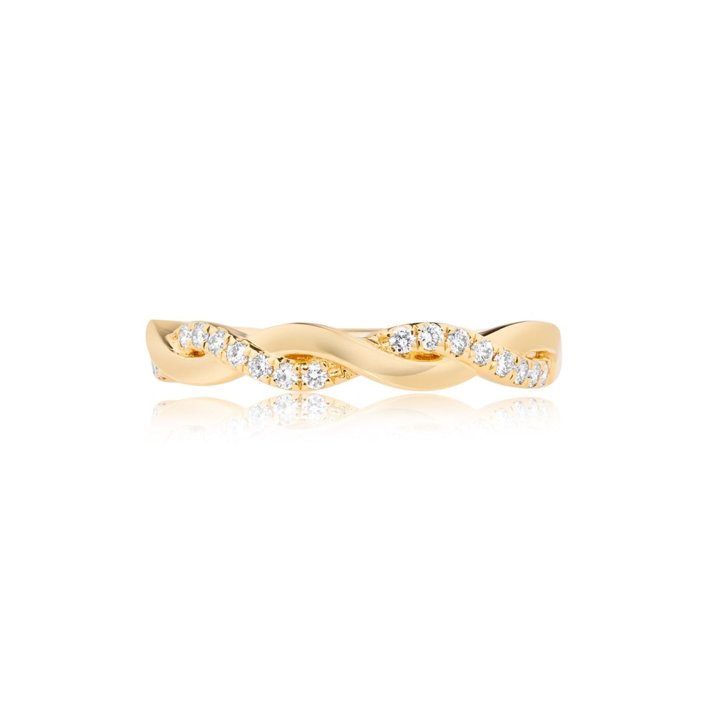 Twist Diamond Band