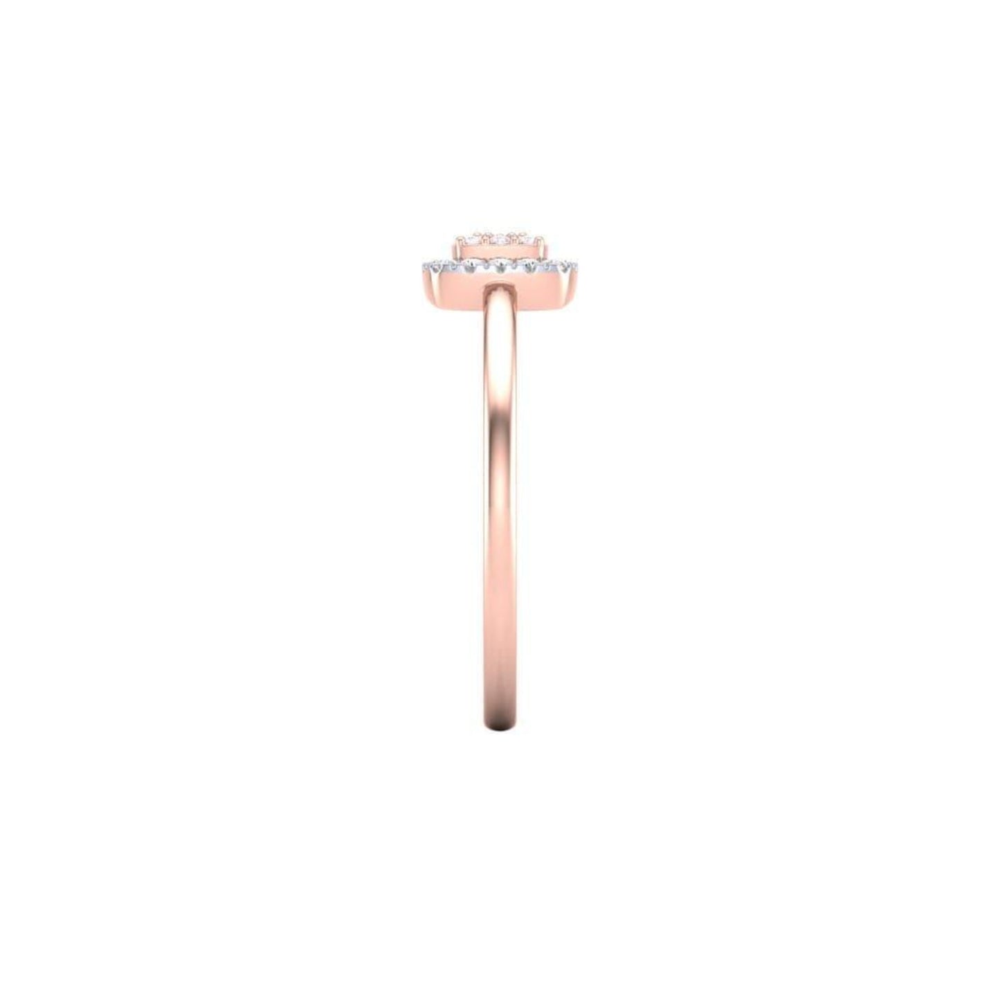 Eminence Pinks Diamond Square Ring - Rosendorff Diamond Jewellers