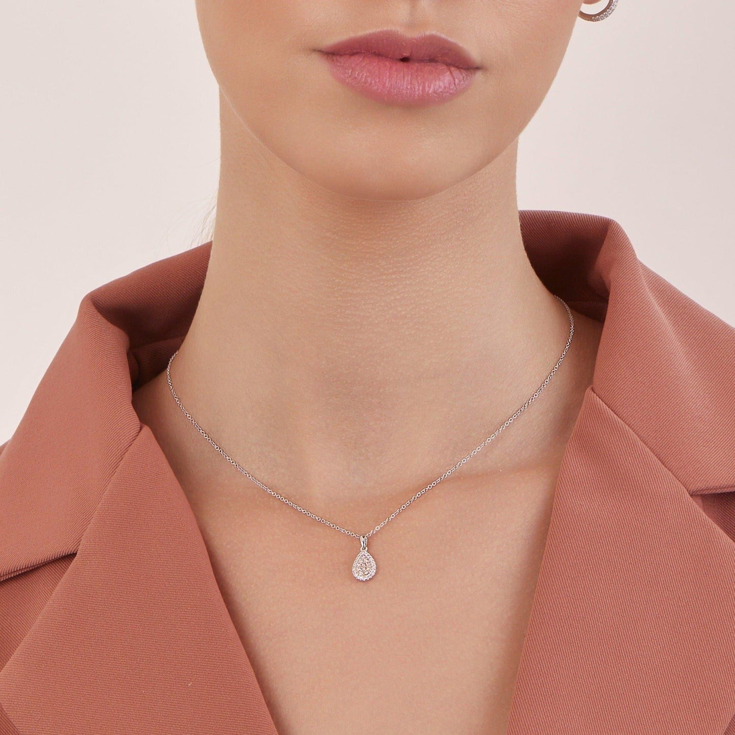 Eminence Pinks Pear Pendant